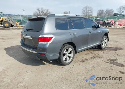 2013 Toyota Highlander Limited V6 из США, поврежденный, VIN 5TDDK3EH6DS224985